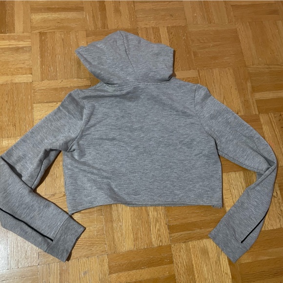 garage: grey cropped sweater - Picture 3 of 3